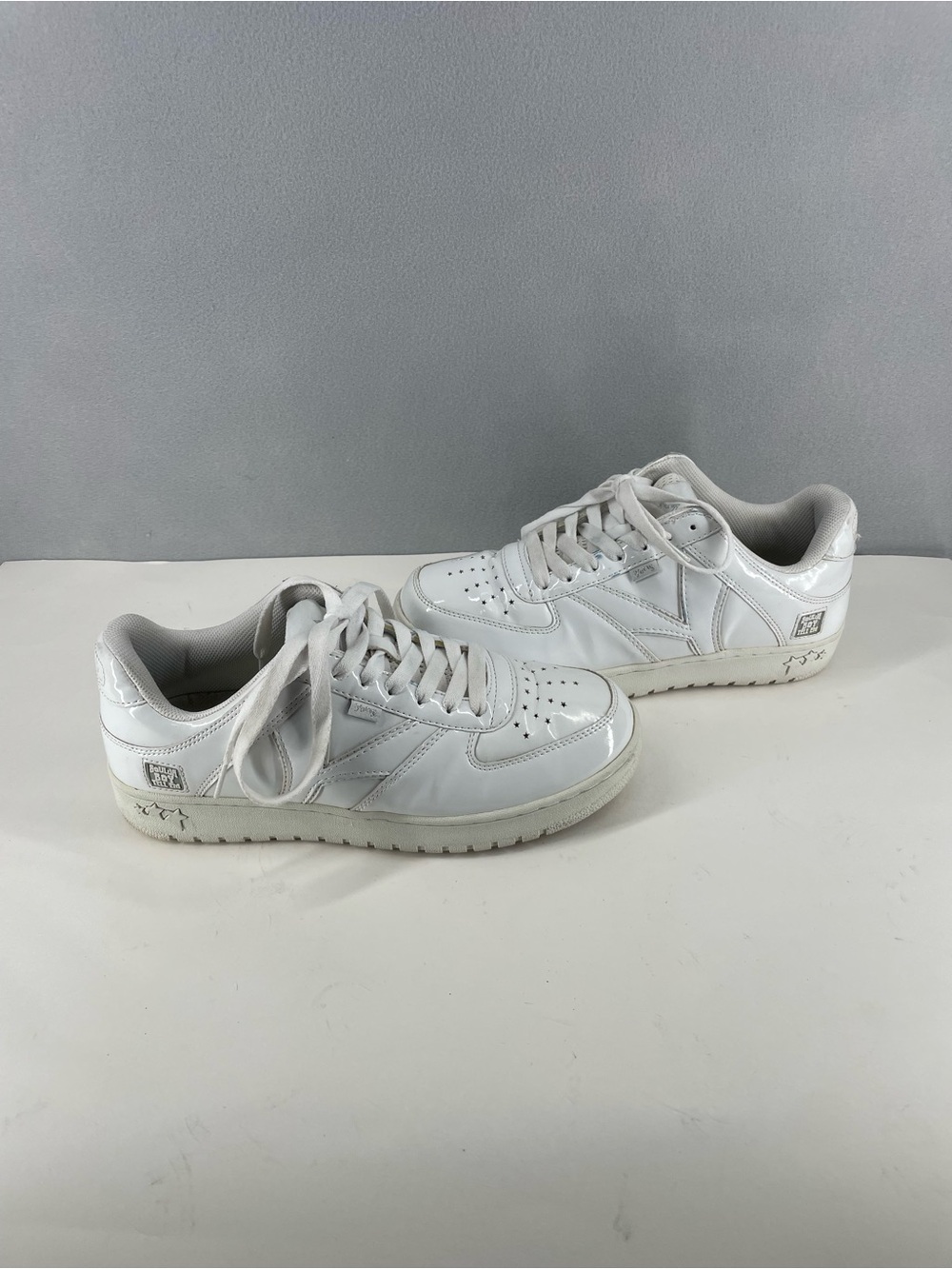 Rare Y2K 2008 YUMS Soulja Boy Tell Em White Low-top Sneakers M 8.5 W 10
